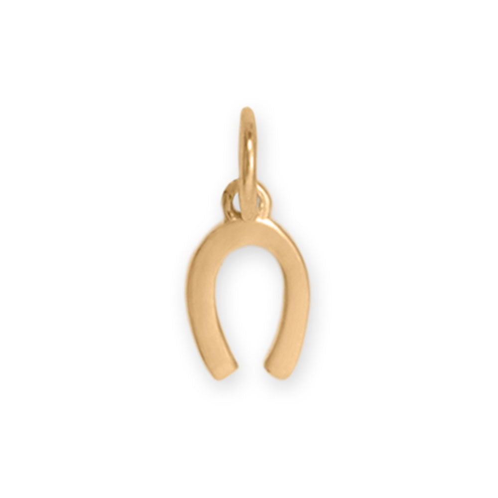 14 Karat Gold Horseshoe Charm